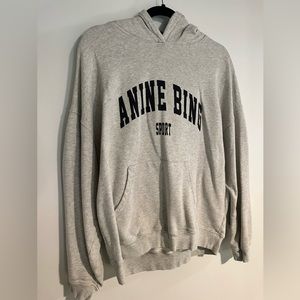 Anine Bing Hooded Sweatshirt - Size Medium